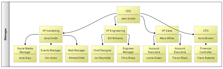 Basic organization chart