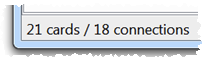 Status bar connections
